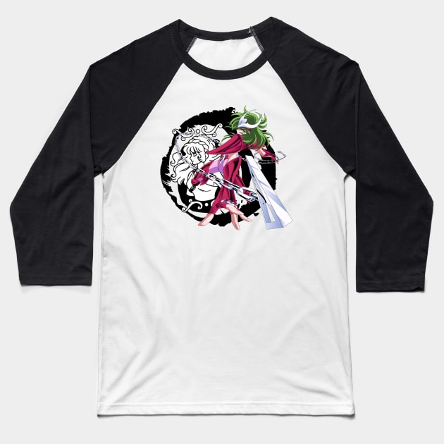 Andromeda Shun Baseball T-Shirt by FallingStar